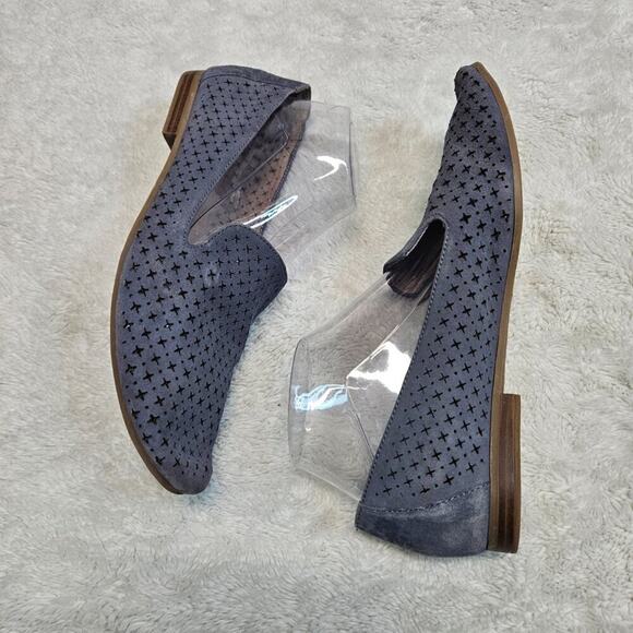 Soul Naturalizer Janelle Dusty Blue Suede Slip Pull On Loafer Shoes Women 9.5 M - Picture 3 of 9